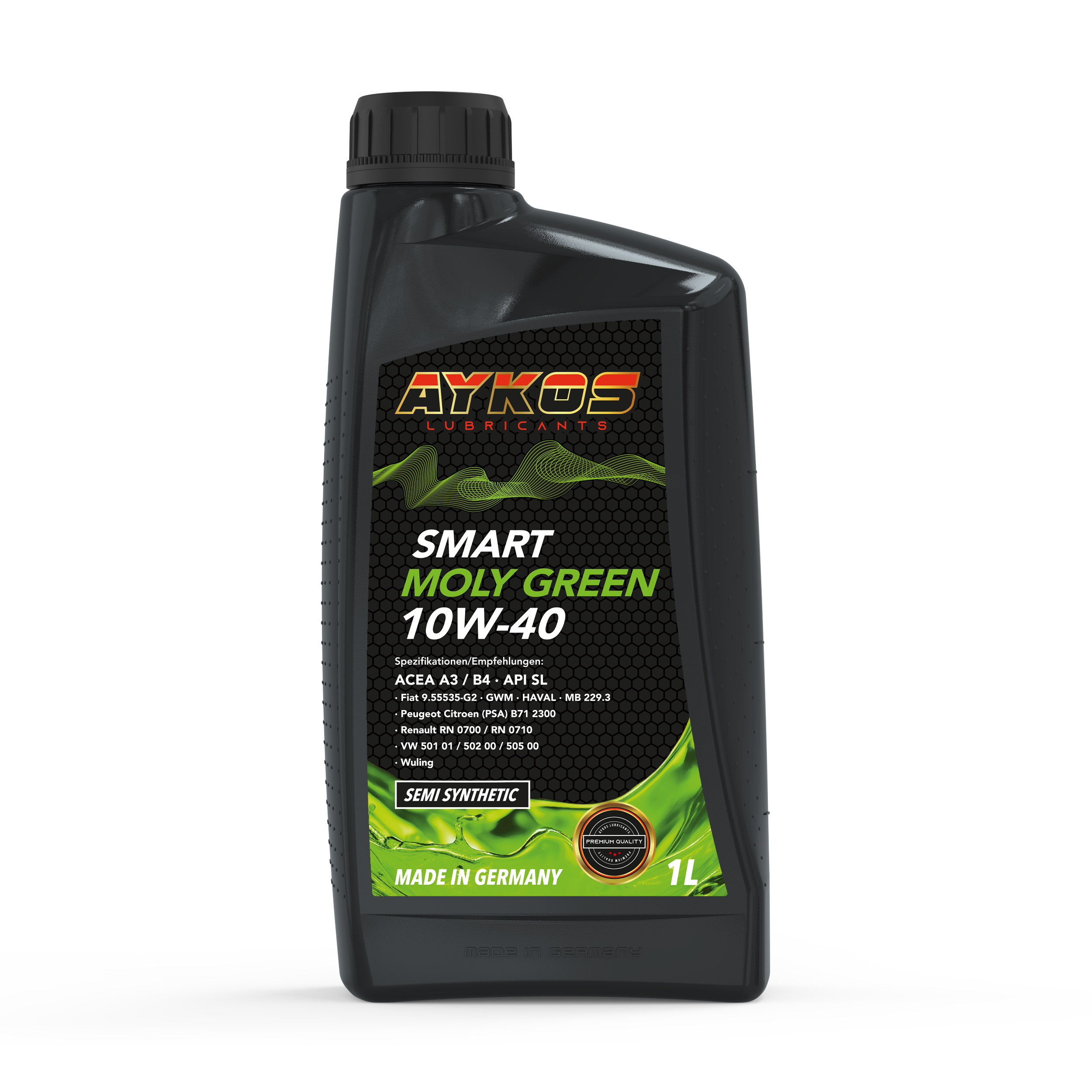 SMART MOLY GREEN 10W-40 - Aykos-en