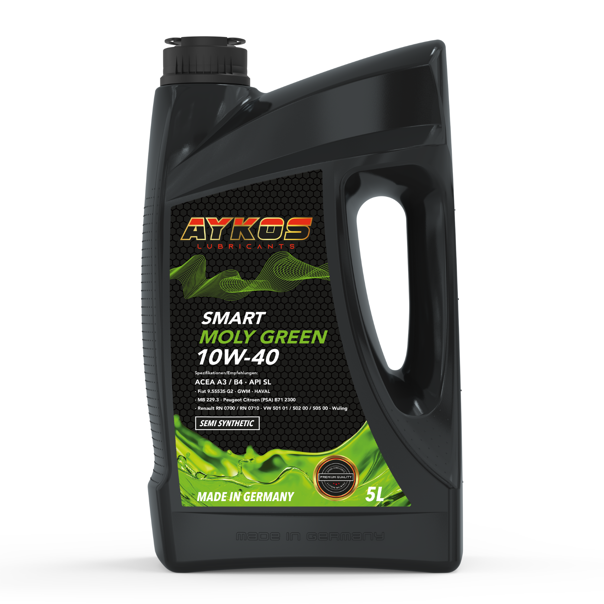 SMART MOLY GREEN 10W-40 - Aykos-en